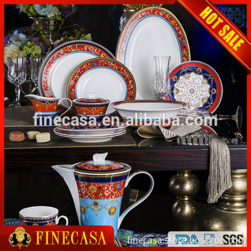 210CC Luxury Fine Bone China Tea Cup and Saucer of Grand Banquet